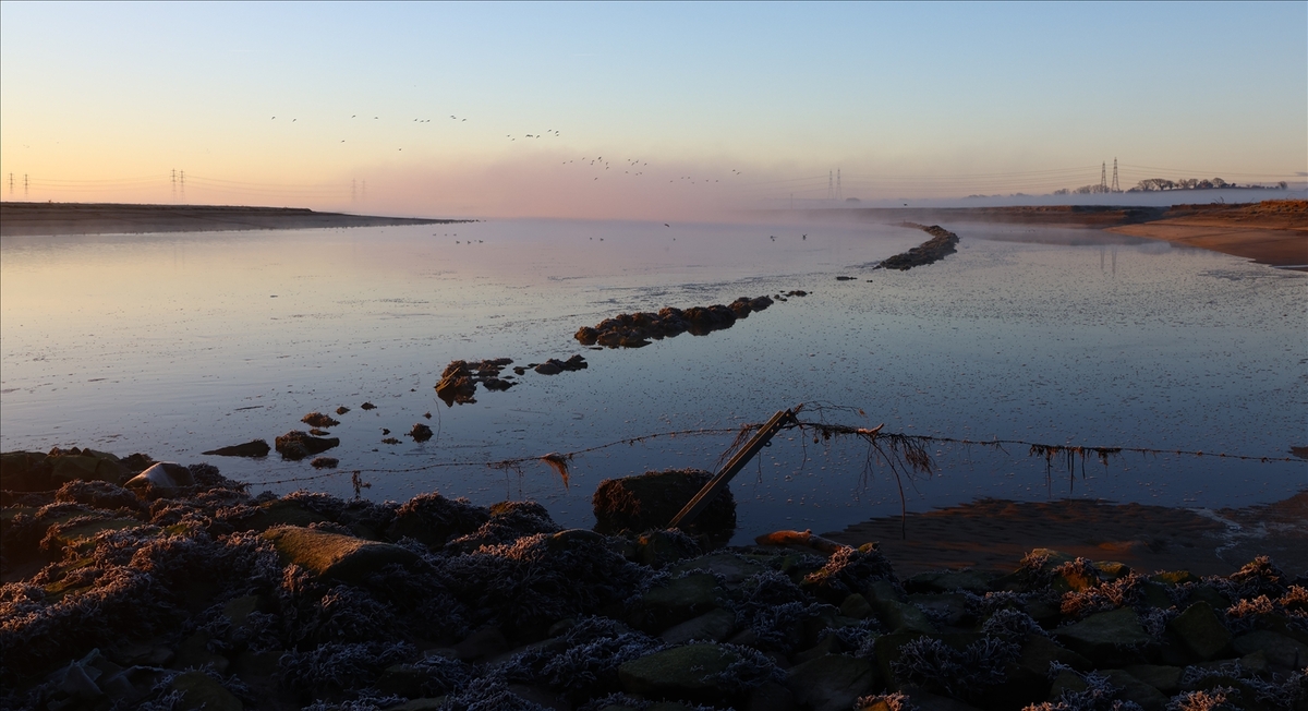 Mist Over the River - Alan Bargh